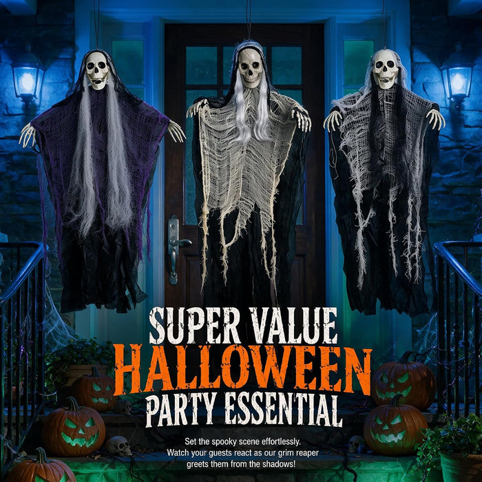 Halloween Decorations Outdoor Hanging Ghost: Spooky Haunted House Decor