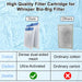 10 Pack Filter Cartridge for Whisper Bio-Bag Filters, Large Aquarium Replacement Filter Cartridges for Whisper Filters 2