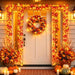 2 Pack Fall Decorations for Home Maple Leaf Lights Total 20ft 40 LED