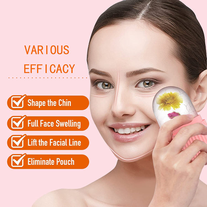 Ice Cube Roller Massager for Face, Eyes and Neck Naturally Conditioning and Skin Care,De-Puff Eye Bags,Reduce Migraine P
