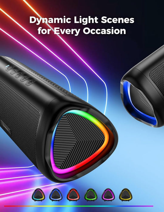 Bluetooth Speaker, 20W HD Sound, Portable Wireless, IPX5 Waterproof, Up to 24H Playtime, TWS Pairing, for Home/Party/Out