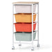 Four-Drawer Rolling Storage Cart