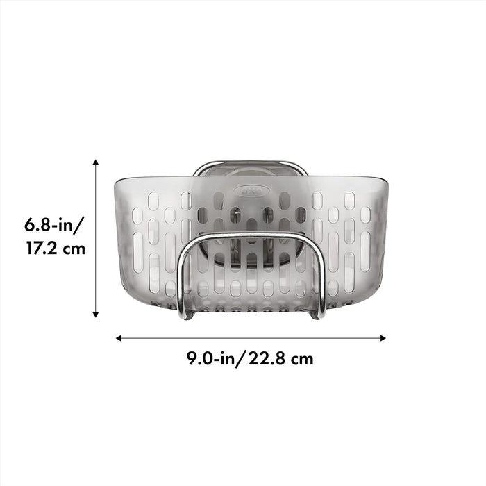 OXO Good Grips Stronghold Suction Sinkware Organizer, Sponge Holder