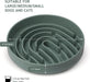 Slow Feeder Dog Bowls, Silicone Anti Choking Puzzle Dog Food Bowl