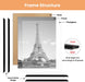 12x16 Poster Frame, Easy Slide-In Assembly, Black, 3 Pack