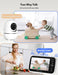 5" Baby Monitor with Camera and Audio No WiFi