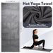 14 Pcs Yoga Kits for Home Workouts Pilates Equipment Set for Women Beginners, Hot Yoga Towel Blocks Strap, Knee Pad, Res