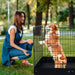 36-Inch Four-Panel Foldable Dog Playpen
