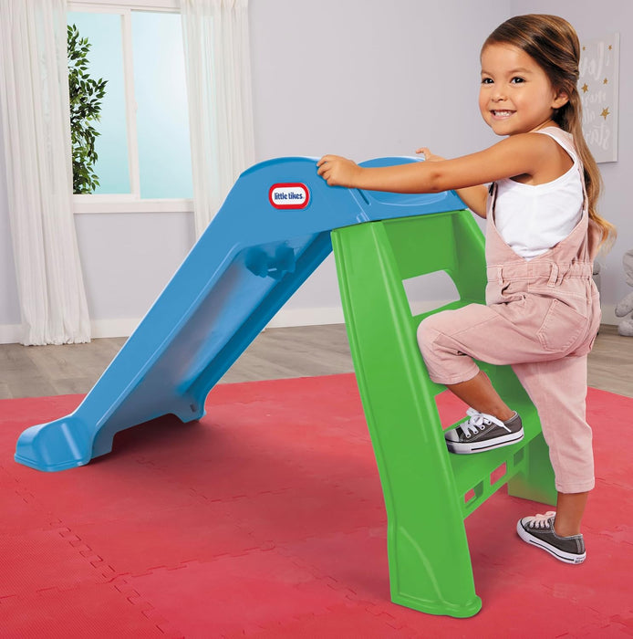 First Slide (Blue/Green)