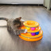 Tower of Tracks Interactive Cat Toy, 6 Spinning Balls, 10" x 5.3"