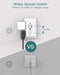 Surge Protector, 5 Outlet Extender with Night Light and 4 USB Ports