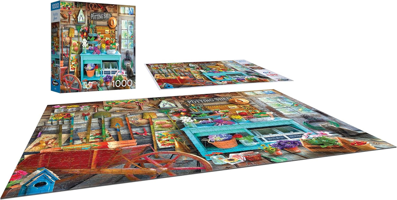 Hobby Haven The Potting Shed 1000 Piece Jigsaw Puzzle