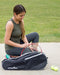 Tennis, Racquetball & Pickleball Racket Bag — Black