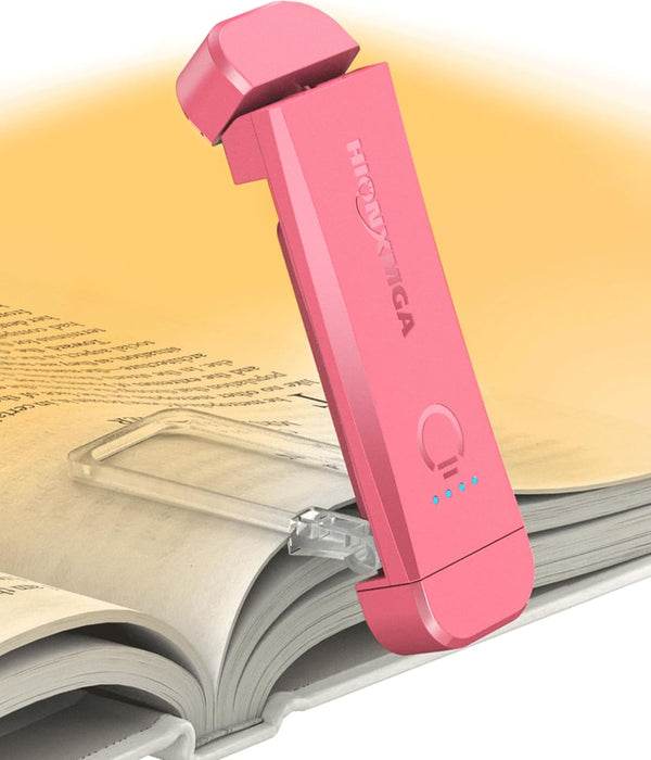 Book Light,Rechargeable Reading Light for Books in Bed at Night