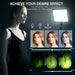 2-Pack LED Video Light Kit, Studio Light, 2800-6500K Dimmable Photography Lighting Kit with Tripod Stand&Phone Holder, 7
