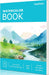 Watercolor Paper Pad, 9"x12" Water Color Paper, 140lb/300gsm Teal