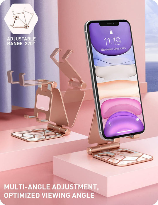 Marble Desktop Phone Stand — Universal Holder