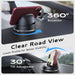 Ultra-Compact Car Phone Holder [Thick Case Friendly | 78LB Suction] 360° Rotate & 30° Tilt Car Phone Mount, Uneven Dashb