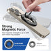 for MagSafe Phone Grip, Magnetic Phone Ring Holder Stand Kickstand