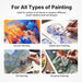 30pcs Paint Brush Set for Acrylic Painting, Oil, Watercolor, Gouache