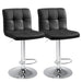 Square Cushion Bar Stool with Backrest