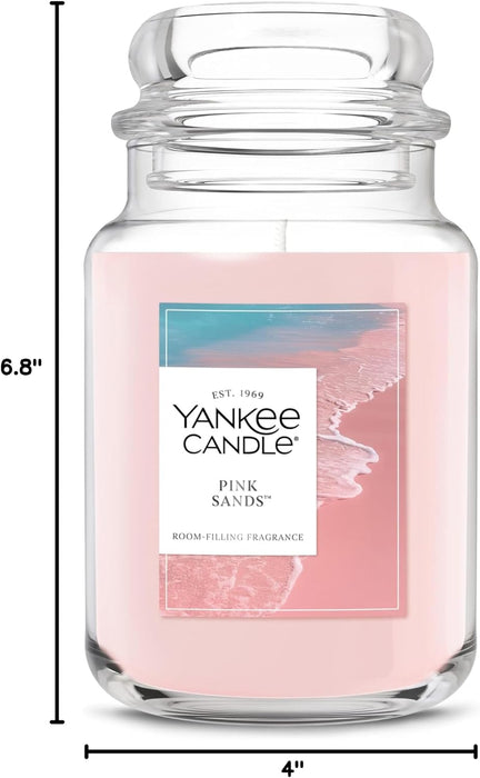 Pink Sands Scented Candle, 22oz Large Jar
