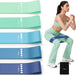 Resistance Bands for Working Out, 5-Pack Elastic Loop Exercise Bands for Strength Training Stretching, Home Gym Equipmen