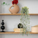 24" Fake Hanging Eucalyptus Plant for Bathroom Wall Art Decor