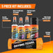 Car Cleaning Kit, Interior and Exterior, 5-Piece Kit