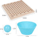 Wooden Color-Sorting Peg Board Toy
