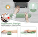 Wrist Rest Support for Mouse Pad&Keyboard Set, Antique Green