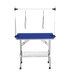 Blue 36-Inch Folding Pet Grooming Table