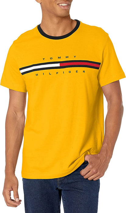 Men'S Short Sleeve Signature Stripe Graphic T-Shirt