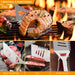 Grill Utensils Set,15 Pcs Stainless Steel BBQ Accessories Set