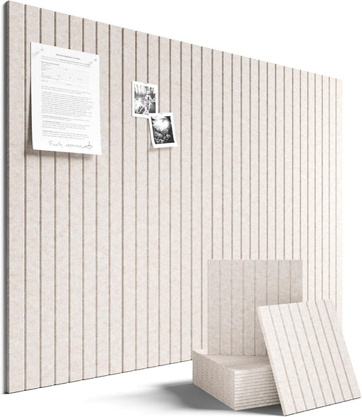 48" x 36" Large Felt Bulletin Board, Oatmeal