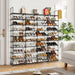Ten-Tier High-Capacity Shoe Rack