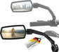 Bike mirror | Large HD field of vision | 360° rotatable & foldable | Mounting above & below | Break-proof & durable | eb