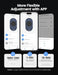 M4 Utra Mouse Mover with APP, Undetectable Mouse Jiggler Device with Remote Control and Timer Function, Driver-Free Shak