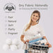 Wool Dryer Balls XL 6-Pack, 100% New Zealand Wool Handmade