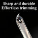 10 in 3 Nail Clippers Set with Brown Leather Manicure Case