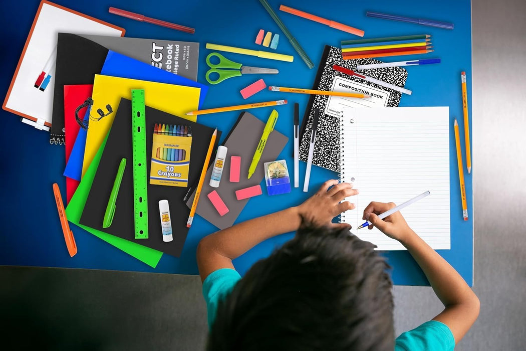School Supplies Kit 45 Piece Grades K-12