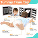 Black and White Baby Toys Tummy Time Mirror High Contrast Book Flash Card