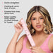 Le Duo Grande 360° Airflow Styler | Curl & Straighten with One Tool | 5.3" Snag-Free Titanium Plates | Cooling Air Vents