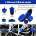 45Pcs Car Detailing Kit Detailing Brush Set Car Wash Cleaning Kit Blue