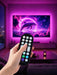 LED Lights RGB Backlight, 16.4ft Strip for 65-85 inch TV Behind, Music Sync USB Bluetooth APP Remote Control Color Changing Light for Gaming Room