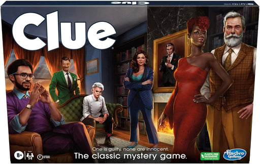 Clue Board Game for Ages 8 and Up, Reimagined Clue Game for 2-6 Players, Mystery, Detective, Family Games for Kids and A