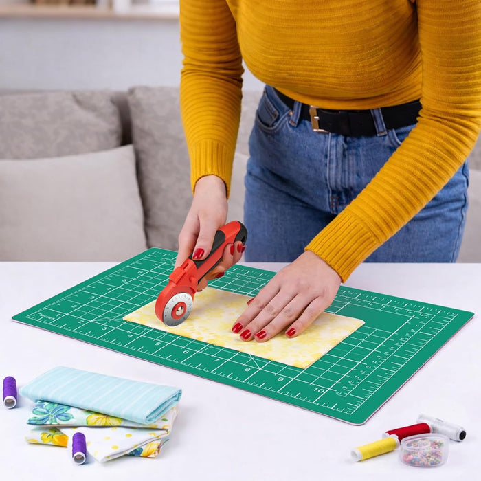 12in×18in Cutting Mat for Sewing, A3 Self Healing Cutting Craft Mat