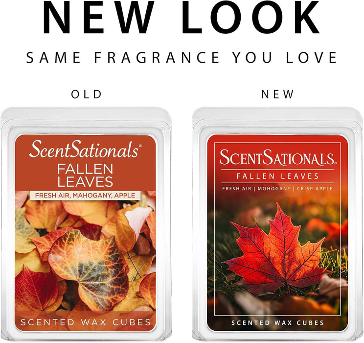 Fallen Leaves, Autumn Air Fall Wax Melts 10oz (24 Cubes)