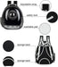 Black Cat Carrier Dog Carrier Backpack, Pet Carrier Back Pack Pack for Small Medium Cat Puppy Doggie, Dog Body Carrying Bag Travel Space Capsule for Travel, Hiking, Walking & Outdoor Use