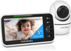 No WiFi Baby Monitor Camera and Audio HB6550, 5" Video Screen
